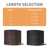 NDTEZUGT Unbreakable Boot Laces, Heavy Duty Work Round Shoelaces Replacement