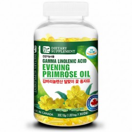 Natural 365 Gamma Linolenic Acid Evening Primrose Oil, 300 Tablets, 1 Piece / 내츄럴365 감마리놀렌산 달맞이 꽃 종자유, 300정, 1개