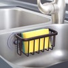 SunnyPoint NeverRust Kitchen Sink Suction Holder for Sponges, Scrubbers, Soap,