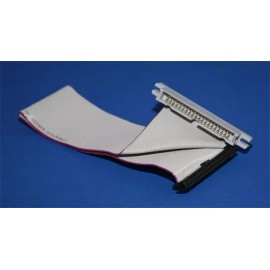 PCCABLES.COM 12 inch 40-Pin IDE Male to Female Extension Cable Free Shipping Designed in USA