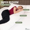 NatureMark Pack of 2 Jersey Cushion Covers, Side Sleeper Pillows,