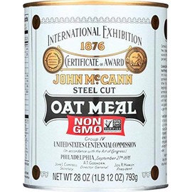 Mcann's Imported Steel Cut Irish Oatmeal, 28 Oz (Pack of 3) Packaging may vary