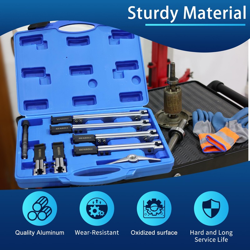 GEAROLL 3 in 1 Gear Puller Set, 8pcs 2 Jaw