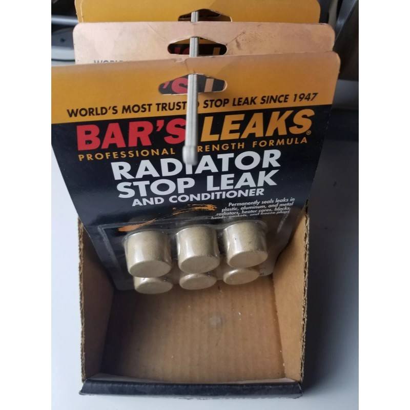 Bar's Leaks Vintage Bar's Leaks HDC Radiator Stop Leak Tablets