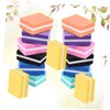 FOMIYES 21pcs Mini Sponge Nail File Double-sided Polishing Files for