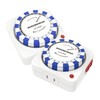 Program Timer, 24 Hours, 15 Minute Units, Direct Outlet Connection,