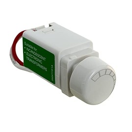 HPM Trailing Edge 2 Wire 400VA 240V A.C Rotary Dimmer, White