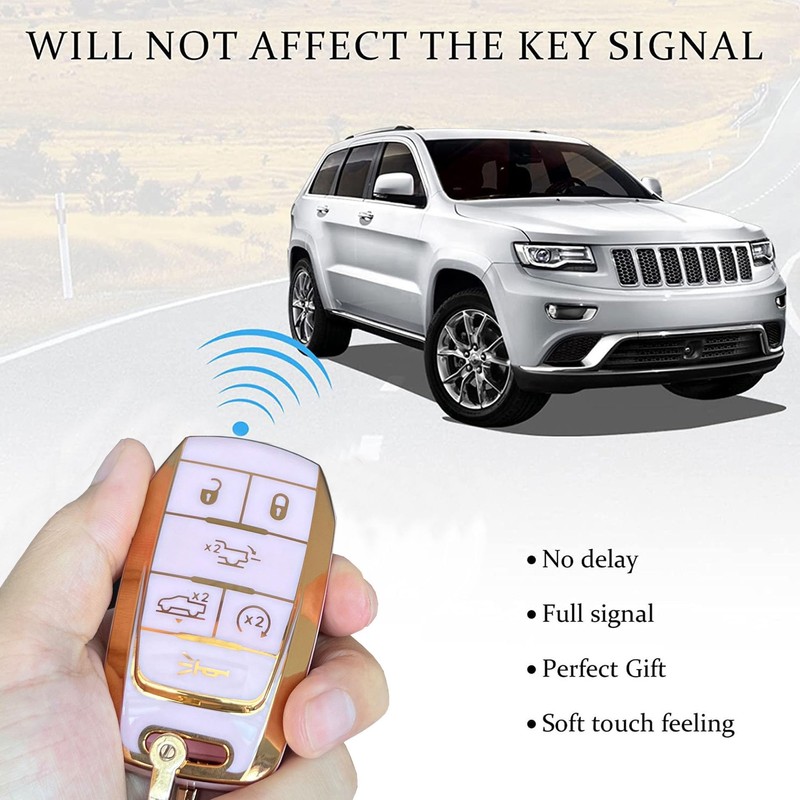 EJOAOJE Key Protective Shell for RAM Key Fob Cover with