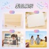 A5サイズのカードオーガナイザーバッグ、10個パック、透明な書類オーガナイザーボックス、上部と下部に3つの穴があり、写真、銀行カード、名刺、書類の保管に適しています