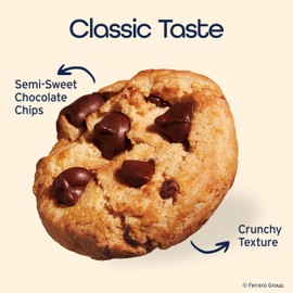 Famous Amos Classic Chocolate Chip Cookies, Bite-size cookies, Sweet Treats, 10 Pack Box, 10oz