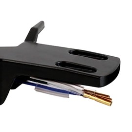 JAVERGGN Aluminum Alloy Headshell Needle for Turntable Phono Stylus Pickup Rack Black