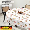 Oilcloth Tablecloth Washable Oilcloth Garden Tablecloth Outdoor Indoor Oval 180