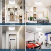 Rechargeable Motion Sensor Ceiling Light with Remote, 3000K-6000K 2 Pack
