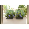 24" Privacy Planters (S/2) - Grey