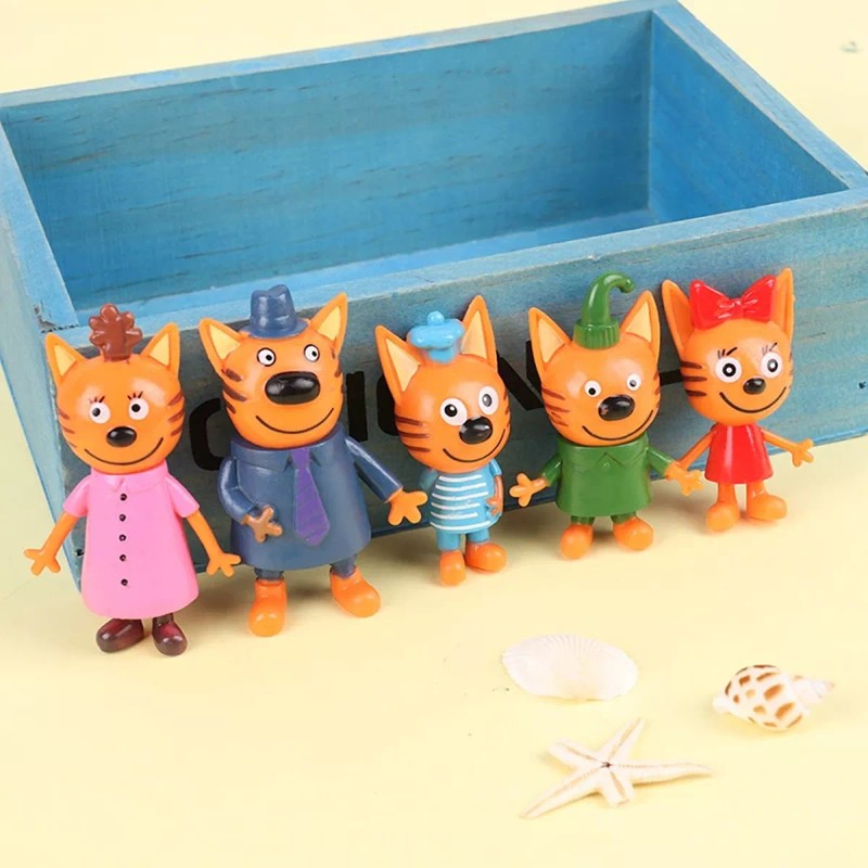 SJTR Kid E Cats Set De 5 Figuras