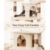 LIKISAK Cat Tower, 71 Inch Heavy Duty Cat Tree for