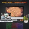 64 Keys RGB Backlit Keyboard USB Wired Gaming Keyboard Portable