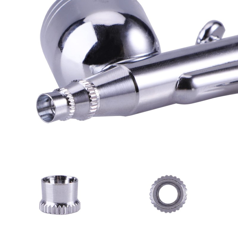 SAGUD 5pcs Universal Airbrush Needle Caps Replacement Accessories