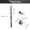 Utoolmart Masonry Drill Bit 14mm x 150mm Carbide Tipped Rotary