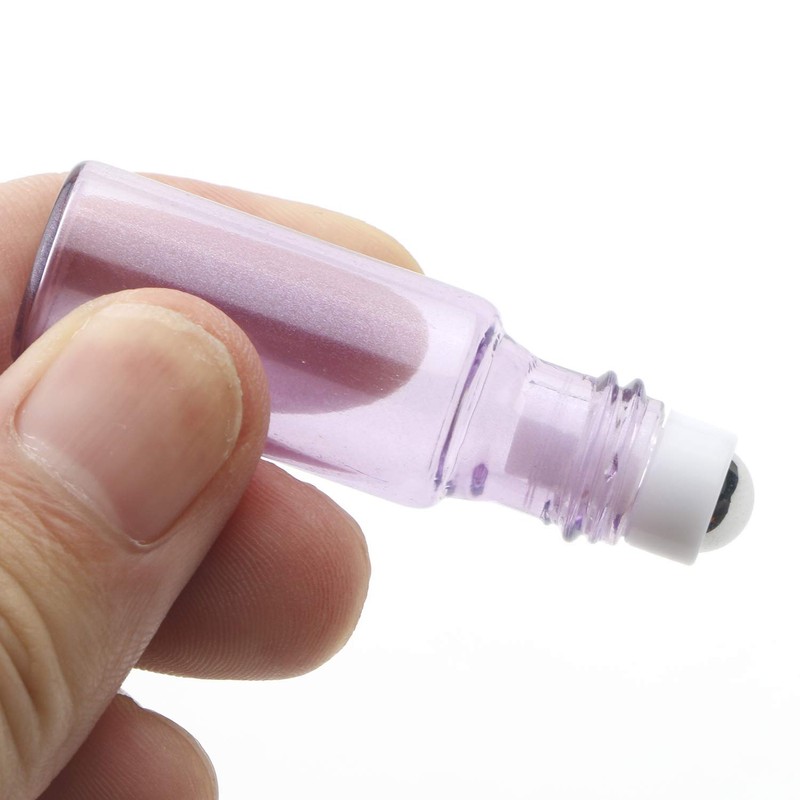 Kesell 5ml Essential Oil Roller Bottles Perfume Small Glass Bottles