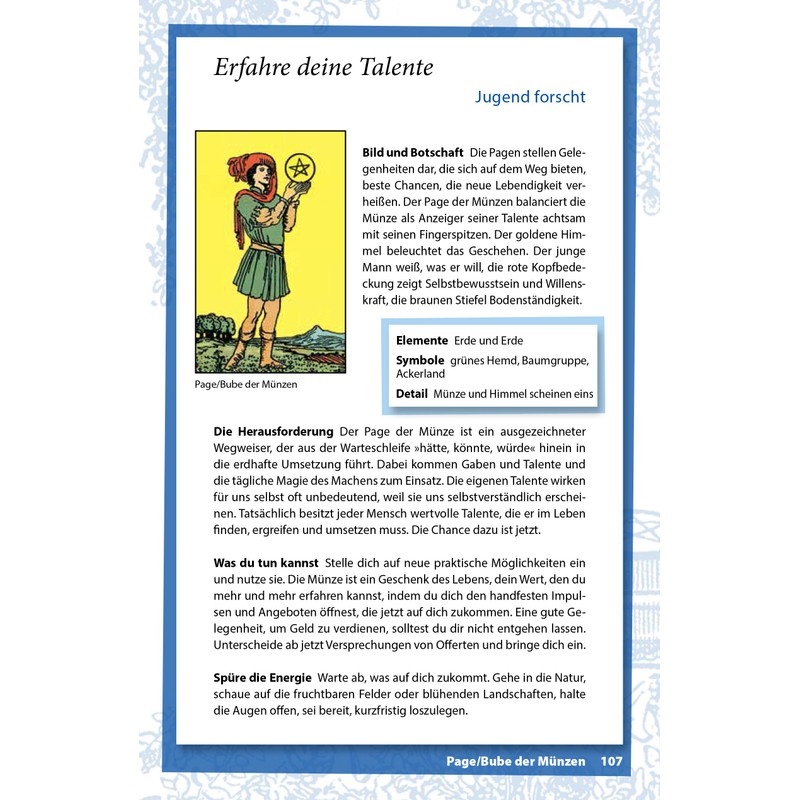 Tarot. Weg der Achtsamkeit: Set mit Buch und Karten