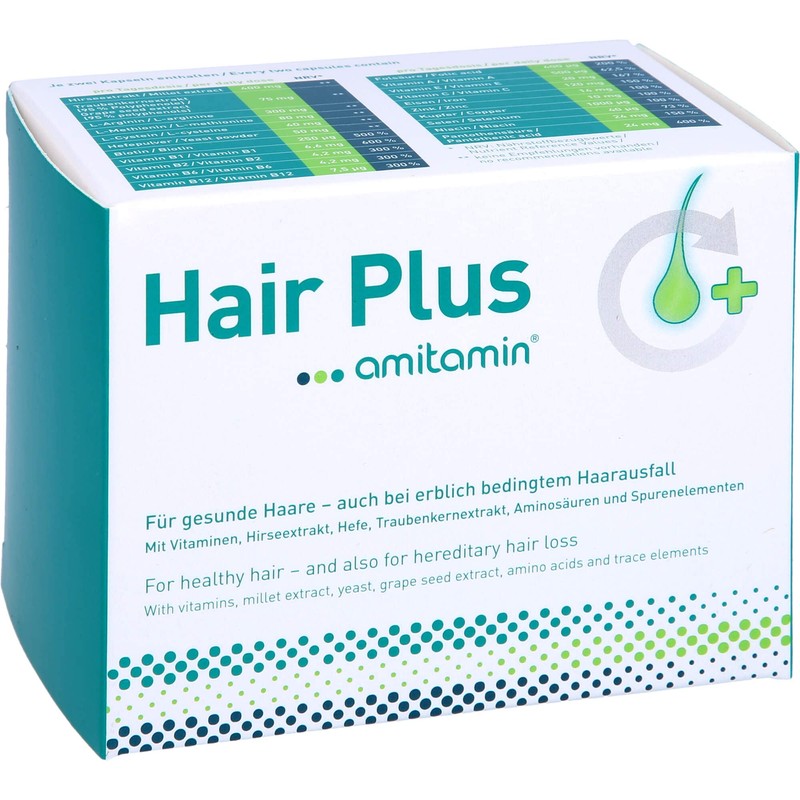 Ami Tamin Hair Plus Capsules Pack of 60)