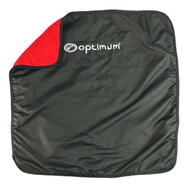 Optimum Swim Changing Mat - Effortlessly Change Out of Your Wet Suits Anywhere with Our Portable and Waterproof Changing Mat - One Size, Black/Red