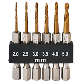 GREATTOOL 6pcs. Short Type Puncture Hole Cone GTTS-6 Gold