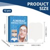 JAWUZ Pack of 12 forehead pads against wrinkles, wrinkles, smoothing