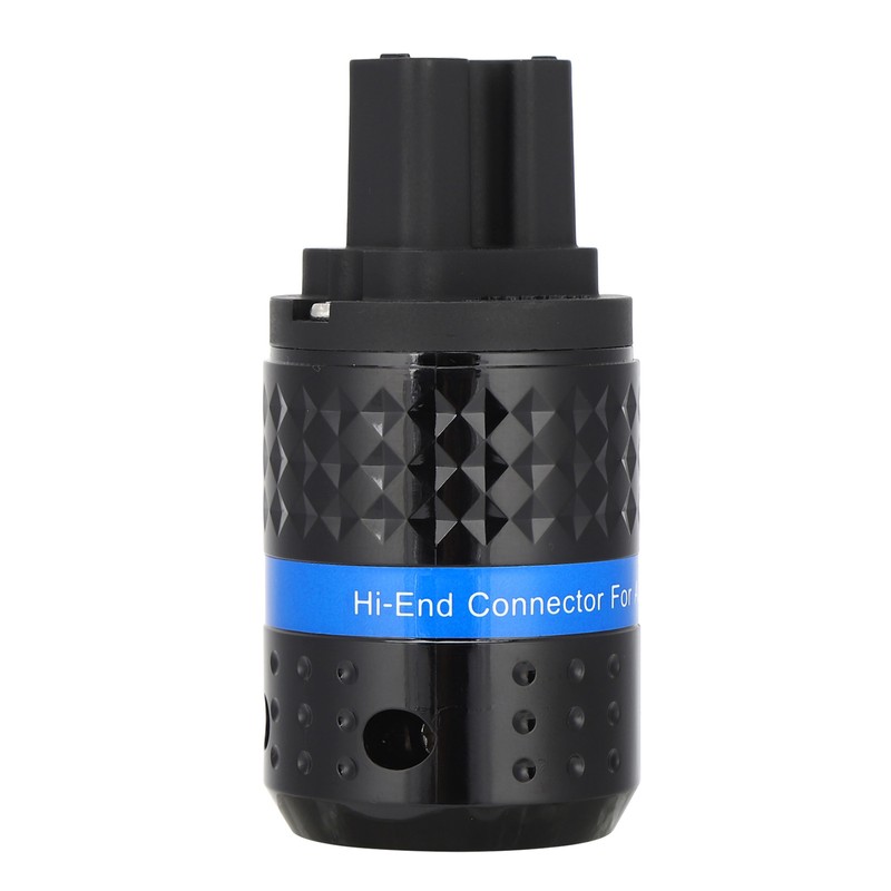 Monosaudio IEC Connector Pure Copper Rhodium Plated Audio Power Connector