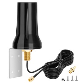 Nelawya 5G 4G LTE Antenna Outdoor 5dBi 698-3800MHz Long Range Omnidirectional Antenna with SMA/TS9 Connector for 5G 4G MiFi Mobile Hotpots Router Cellular Trail Camera