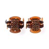 Complex Biz Double Crystal Mesh Whip Clips 2pcs Set (Light