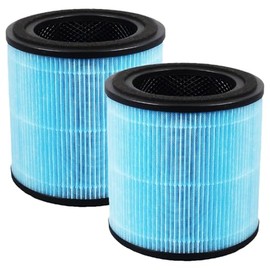 AP0601 Replacement Filter Compatible with Airtok AP0601 Air Purifier, 4-in-1 H13 Replacement HEPA Filter and High Efficiency Activated Carbon Air Filter Replacement (Pack of 2)
