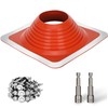 #8 Metal Roof Pipe Flashing Boot, Metal Roofing Pipe Flashing