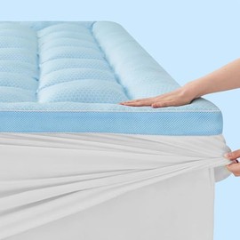 Bedelite Cooling Mattress Topper Blue 54"*75"