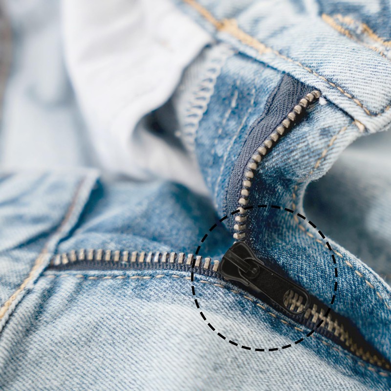 Rumyve 12Pcs Fix Zip Puller,Detachable Plastic Zipper Head,Zipper Pull Repair