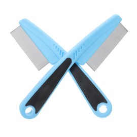 FRCOLOR 2Pcs Fine Hair Comb Dandruff Tool for Pets Durable Scalp Care for All Hair Types