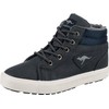 KangaROOS Unisex Children's KAVU I High-Top, Dk Navy White