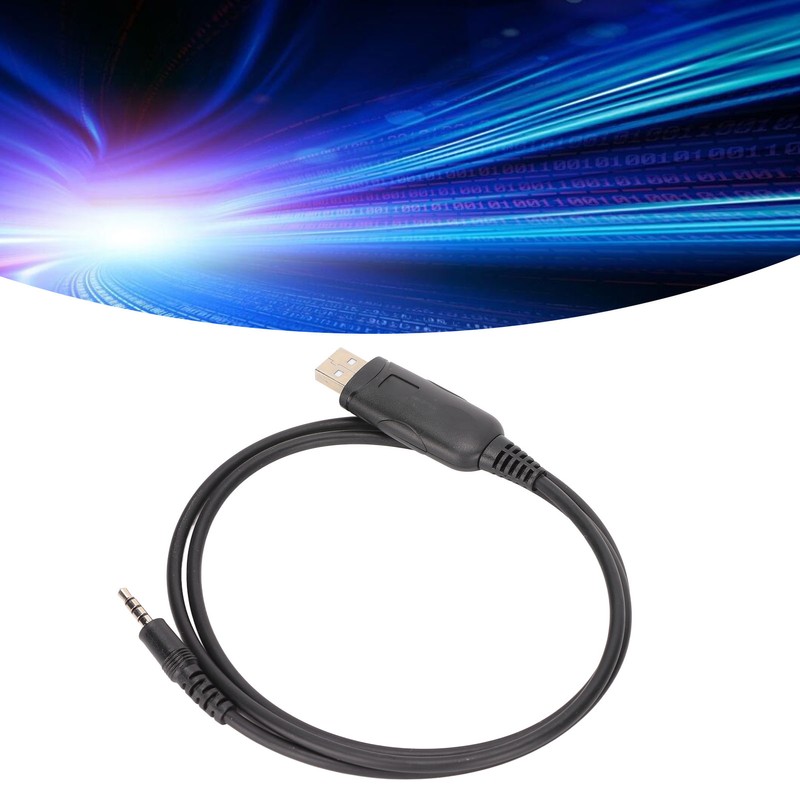 Programming Cable 3.5mm/0.14in Stable USB Write Frequency Cable for EVX‑216