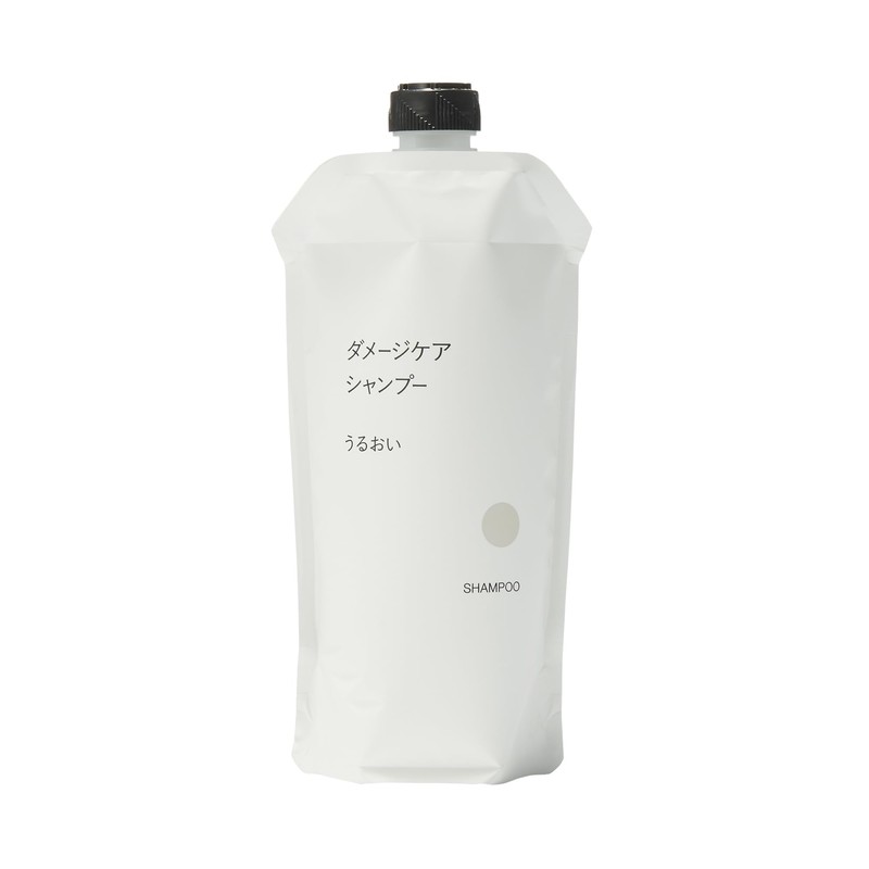 MUJI OAO41A3A Damage Care Shampoo, Moisturizing, Refill, 11.2 fl oz