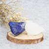 Orientrea Orientrea Raw Lapis Lazuli Rough Crystal with Clear Quartz,