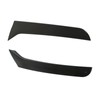 2 Pcs Rear Window Spoiler Glossy Black Left Right Side