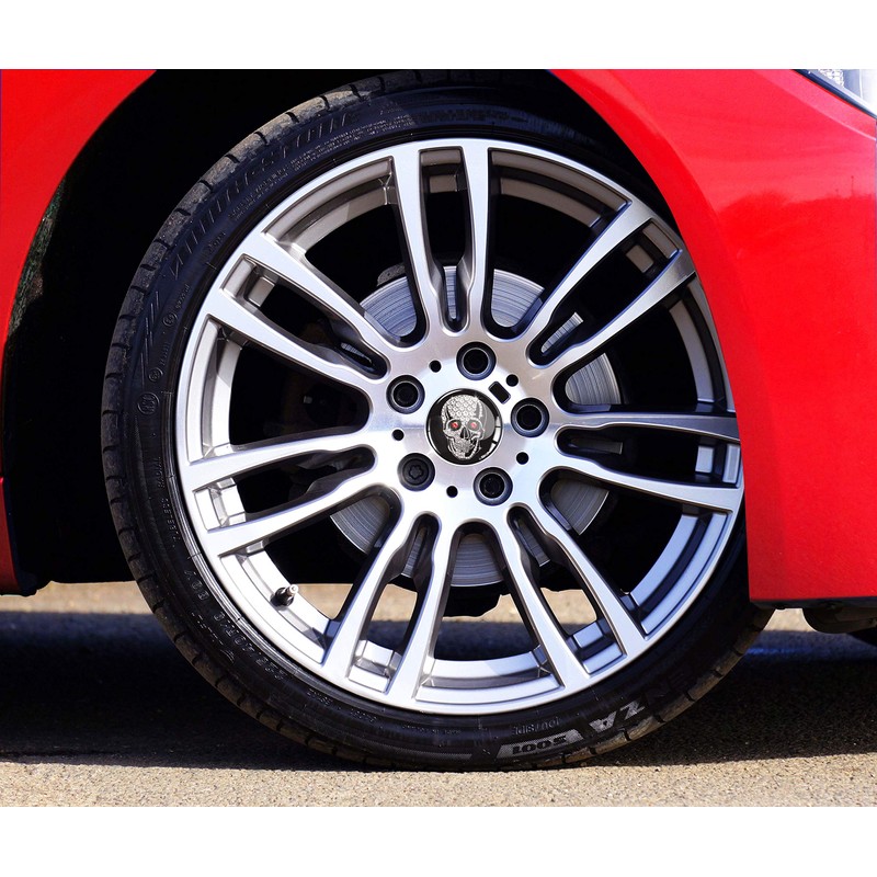 Biomar Labs® 4 x 60mm 3D Wheel Hub Centre Caps
