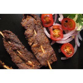 Africanada Suya Spice Pepper Rub | Spicy Powder | Grilled Steak Seasoning Blend | Contains Grounded Roasted Peanut- kuli kuli | 3.5 ounze