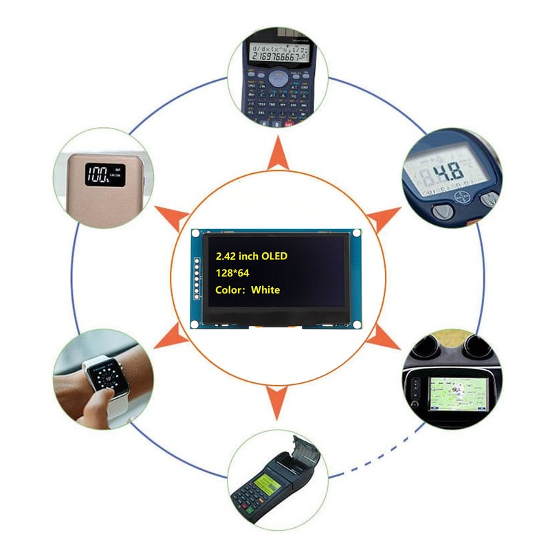 Display Module 2.42in Organic Light Emitting Diode SPI Serial Port