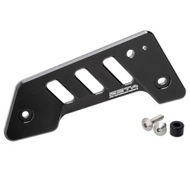 ZETA RACING MONKEY125 (JB02/JB03) Heel Guard, Black, Contact Prevention, High Strength Aluminum Alloy, Dress Up Monkey 125, Dirtfreak ZE81-2052