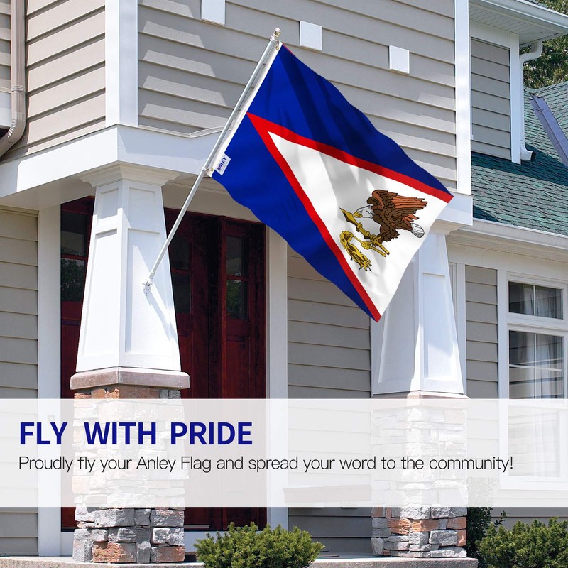 Anley Fly Breeze 3x5 Feet American Samoa Flag - Vivid