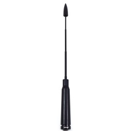VMS RACING Anti-Theft Retractable Black 50 Caliber Bullet Short Antenna For 07 21 GMC Chevy