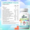 Juneno Methylated Multivitamin Gummies for Kids - MTHFR Support Supplement