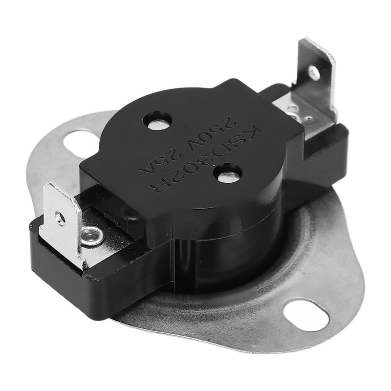 2PCS Snap Disc Temperature Switch Bimetal Engineering Plastic 25A Thermostat
